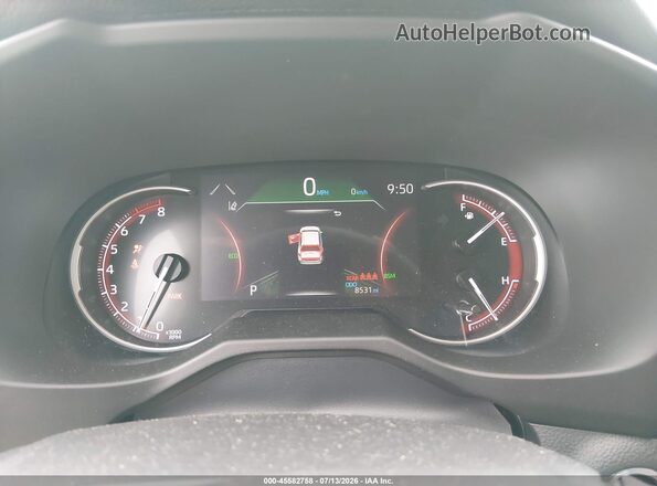 2T3W1RFV6SC354152 2025 TOYOTA RAV4 Gray Widok tylnych siedzeń