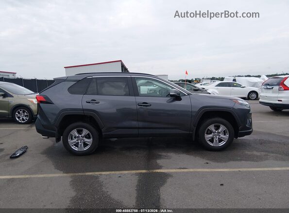2T3W1RFV6SC354152 2025 TOYOTA RAV4 Gray Widok wnętrza z tyłu