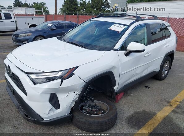 2T3W1RFV6SW387683 2025 TOYOTA RAV4 White Vista tres cuartos delantera izquierda