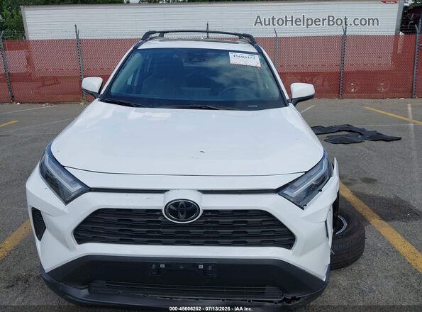 2T3W1RFV6SW387683 2025 TOYOTA RAV4 White Vista del cuadro de instrumentos