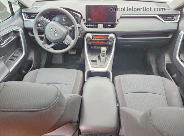 2T3W1RFV6SW414980 2025 TOYOTA RAV4 Синий Вид панели приборов