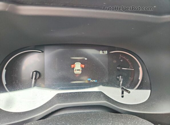 2T3W1RFV6SW414980 2025 TOYOTA RAV4 Синий Вид щитка приборов