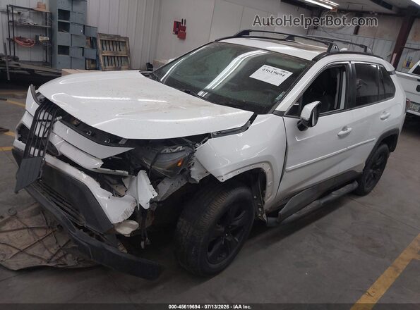2T3W1RFV7KW041089 2019 TOYOTA RAV4 White Vista tres cuartos delantera izquierda