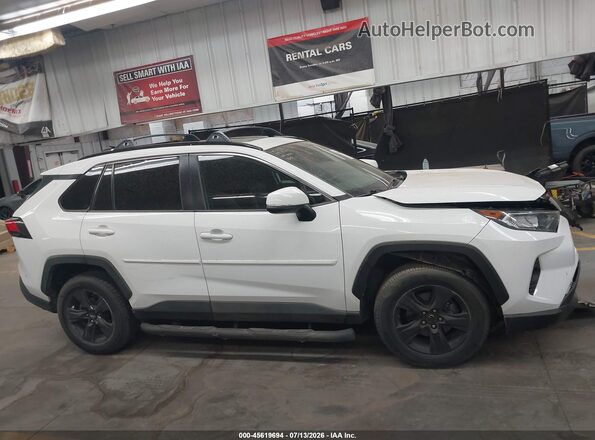 2T3W1RFV7KW041089 2019 TOYOTA RAV4 White Vista del cuadro de instrumentos
