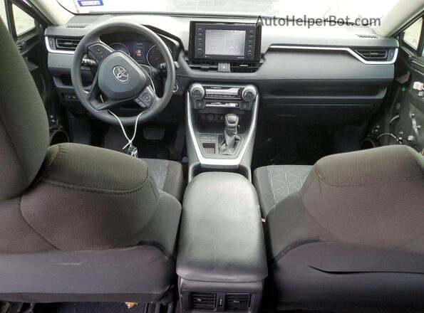 2T3W1RFV7LC041824 2020 TOYOTA RAV4 Gray წინა პანელის ხედი