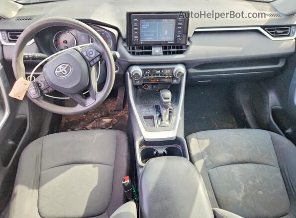 2T3W1RFV7LC053245 2020 TOYOTA RAV4 Gray Vista del salpicadero