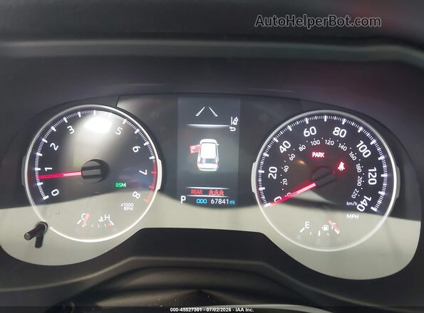 2T3W1RFV7LC084110 2020 TOYOTA RAV4 Серый Вид задних сидений