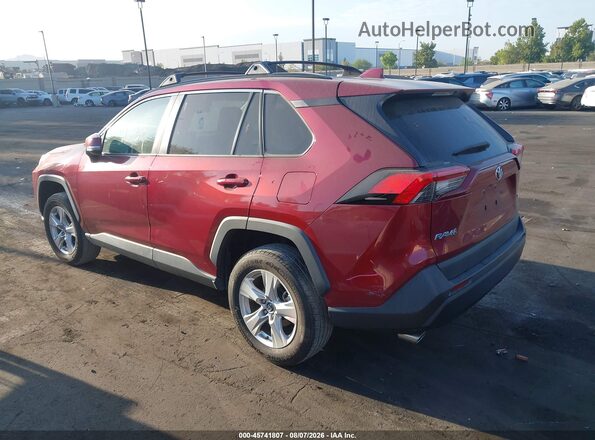 2T3W1RFV7LW072361 2020 TOYOTA RAV4 Burgundy Trasero izquierdo