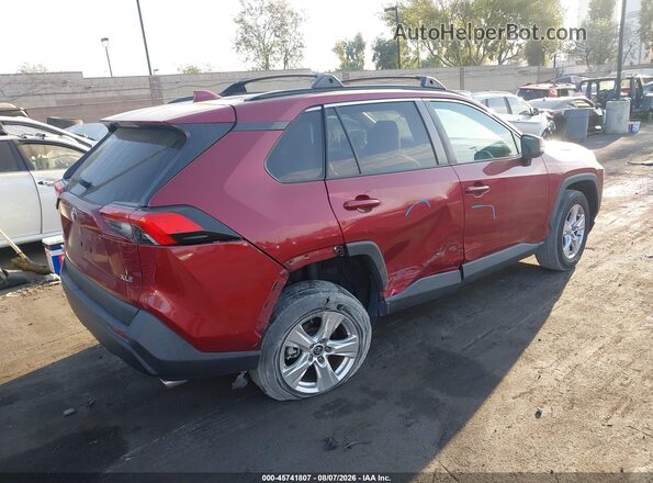 2T3W1RFV7LW072361 2020 TOYOTA RAV4 Burgundy Trasero derecho