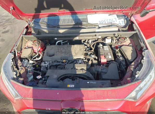2T3W1RFV7LW072361 2020 TOYOTA RAV4 Burgundy Vista trasera