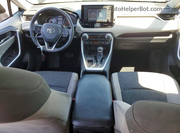 2T3W1RFV7LW102815 2020 TOYOTA RAV4 Black Вид панелі приладів