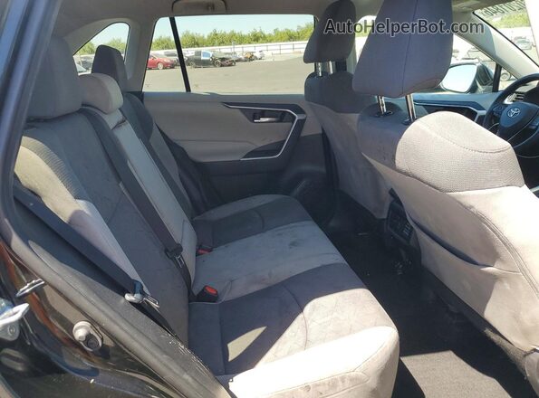 2T3W1RFV7LW102815 2020 TOYOTA RAV4 Black Вид задньої частини салону