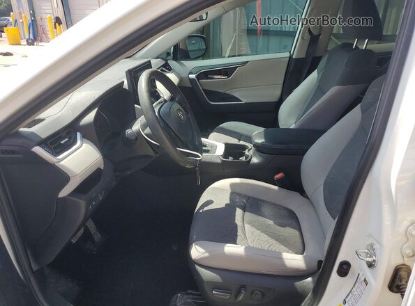 2T3W1RFV7MC087140 2021 TOYOTA RAV4 White Widok wnętrza z przodu