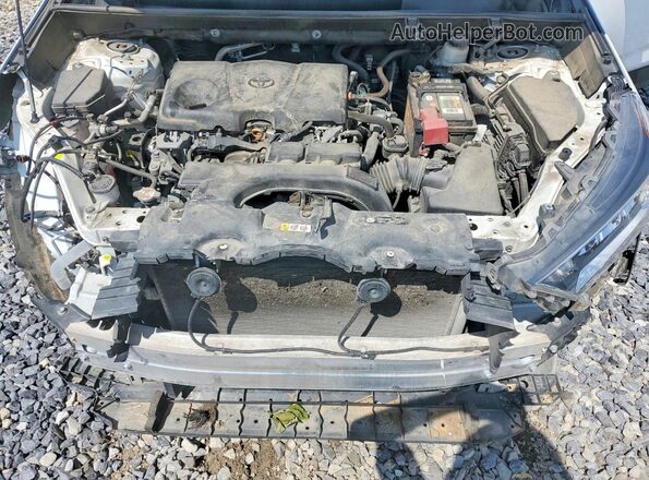 2T3W1RFV7MC087140 2021 TOYOTA RAV4 White Widok wnętrza z tyłu