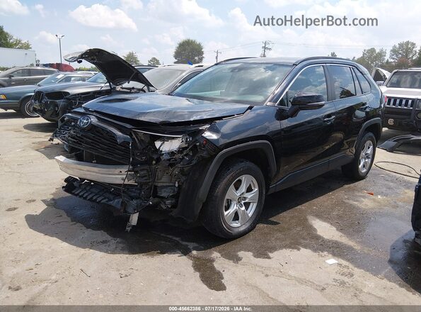 2T3W1RFV7MC131881 2021 TOYOTA RAV4 Черный Передняя левая четверть