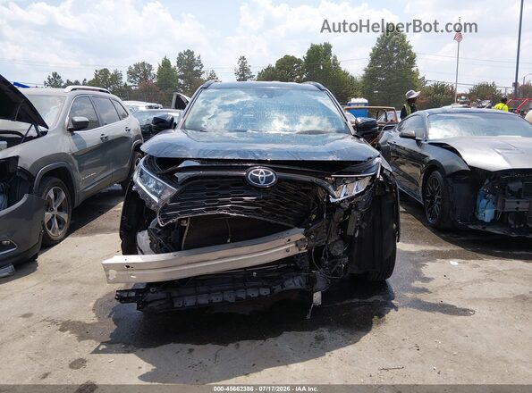 2T3W1RFV7MC131881 2021 TOYOTA RAV4 Черный Вид задней части салона