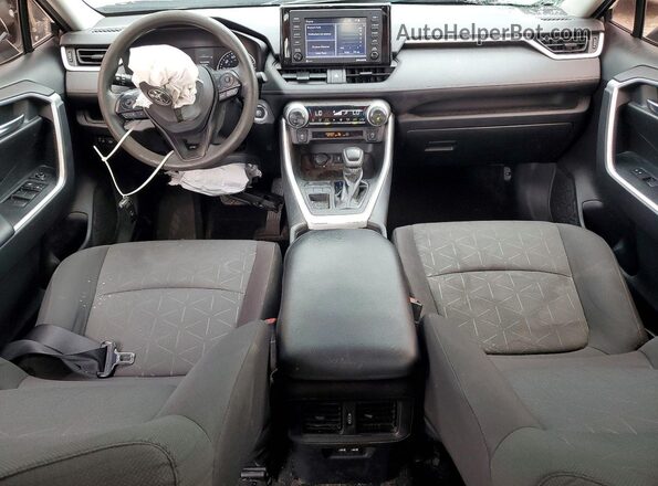 2T3W1RFV7MC137633 2021 TOYOTA RAV4 Gray Dashboard view