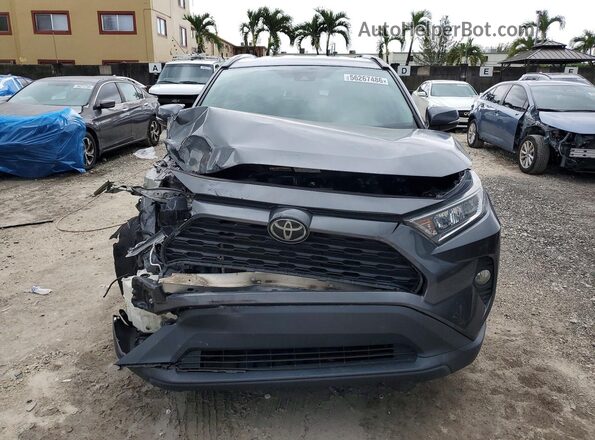 2T3W1RFV7MC137633 2021 TOYOTA RAV4 Gray Front view