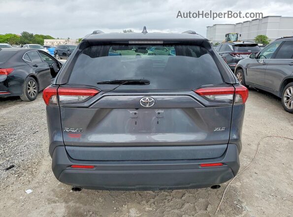 2T3W1RFV7MC137633 2021 TOYOTA RAV4 Gray Rear view