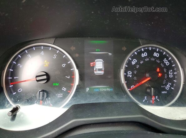 2T3W1RFV7MC137633 2021 TOYOTA RAV4 Gray Instrument cluster view