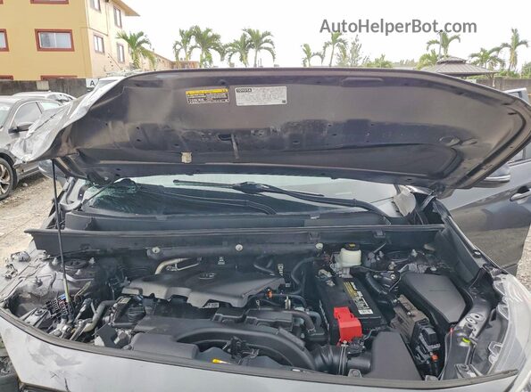 2T3W1RFV7MC137633 2021 TOYOTA RAV4 Gray Rear interior view