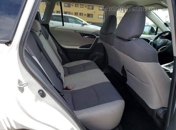 2T3W1RFV7MW142992 2021 TOYOTA RAV4 Белый Вид задних сидений