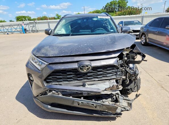 2T3W1RFV7MW180626 2021 TOYOTA RAV4 Gray Vista frontal