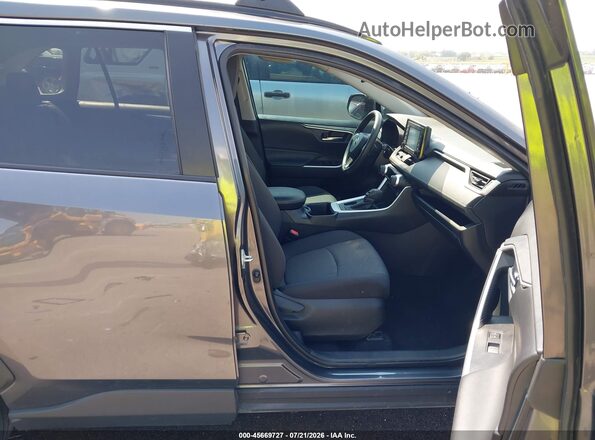 2T3W1RFV7NC206855 2022 TOYOTA RAV4 Gray წინა სალონის ხედი