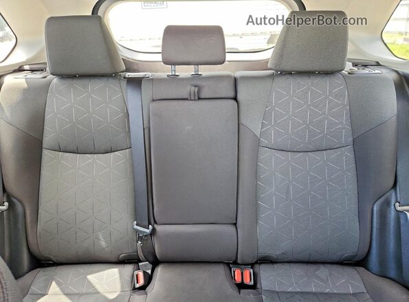 2T3W1RFV7NW190980 2022 TOYOTA RAV4 Серебряный Вид задних сидений