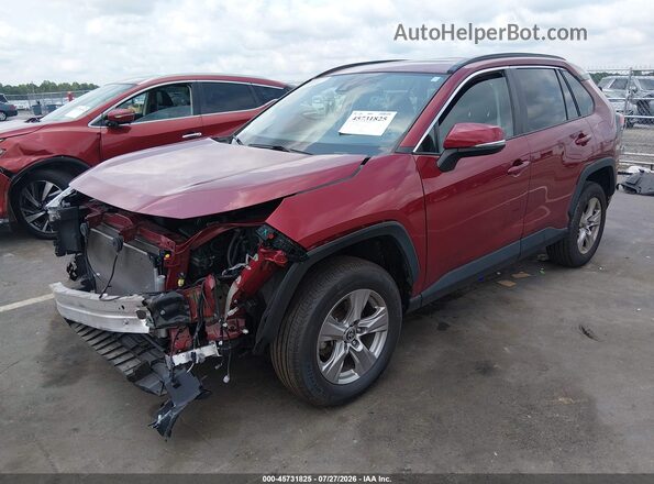 2T3W1RFV7NW215859 2022 TOYOTA RAV4 Red Front left