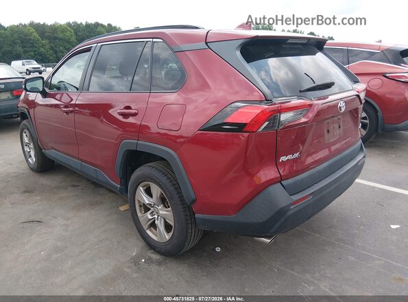2T3W1RFV7NW215859 2022 TOYOTA RAV4 Red Rear left