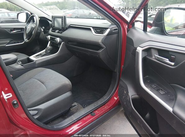 2T3W1RFV7NW215859 2022 TOYOTA RAV4 Red Front interior view