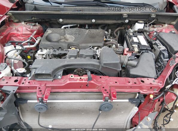 2T3W1RFV7NW215859 2022 TOYOTA RAV4 Red Rear view