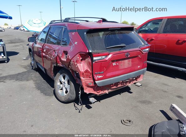 2T3W1RFV7PW267169 2023 TOYOTA RAV4 Burgundy Trasero izquierdo