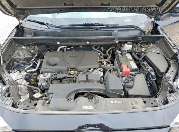 2T3W1RFV7PW267592 2023 TOYOTA RAV4 Black Вид підкапотного простору