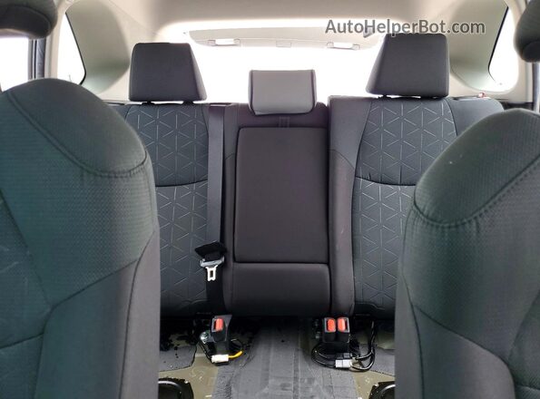 2T3W1RFV7PW267592 2023 TOYOTA RAV4 Black Вид задніх сидінь