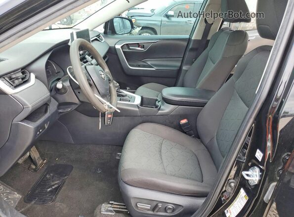 2T3W1RFV7PW267592 2023 TOYOTA RAV4 Black Вид салону спереду