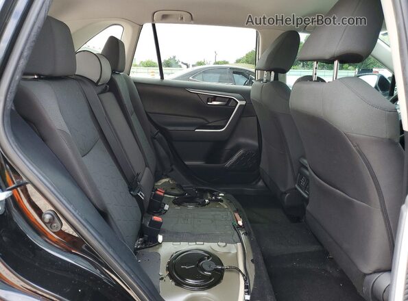 2T3W1RFV7PW267592 2023 TOYOTA RAV4 Black Вид задньої частини салону
