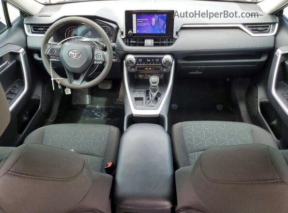2T3W1RFV7PW267592 2023 TOYOTA RAV4 Black Вид панелі приладів