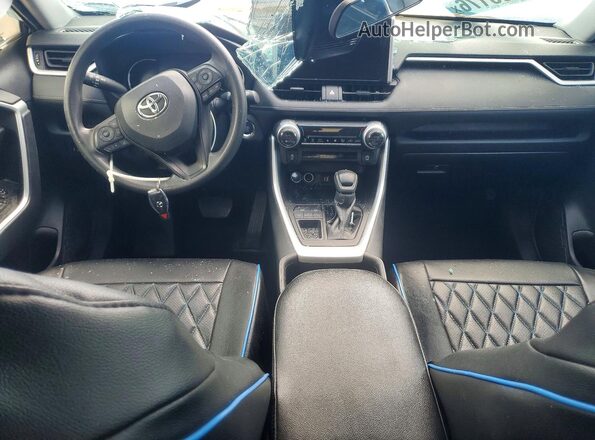 2T3W1RFV7PW267799 2023 TOYOTA RAV4 Black Widok deski rozdzielczej