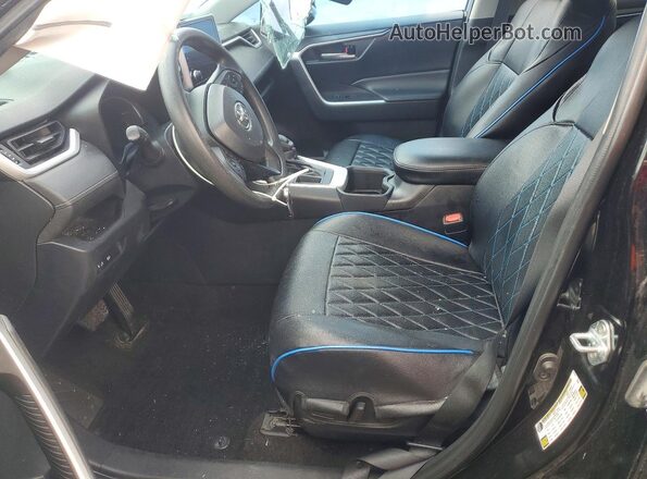 2T3W1RFV7PW267799 2023 TOYOTA RAV4 Black Widok wnętrza z przodu