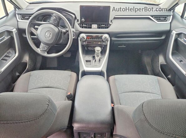 2T3W1RFV7SC334699 2025 TOYOTA RAV4 Silver Առջևի վահանակի տեսք