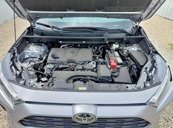 2T3W1RFV7SC334699 2025 TOYOTA RAV4 Silver Շարժիչի բաժամունքի տեսք