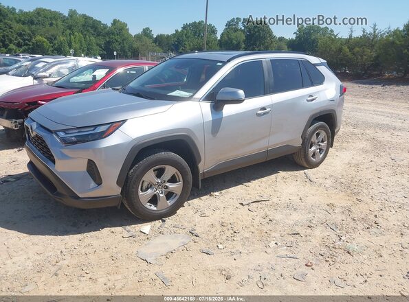 2T3W1RFV7SC337313 2025 TOYOTA RAV4 Silver წინა მარცხენა ხედი სამი მეოთხედიდან