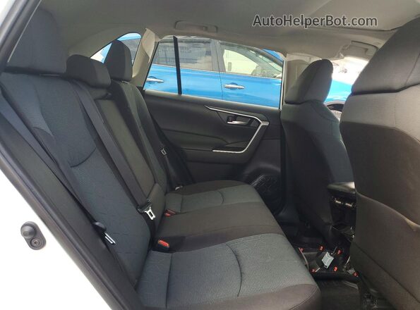 2T3W1RFV7SC350546 2025 TOYOTA RAV4 White Rear interior view
