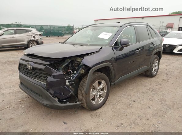 2T3W1RFV7SW398739 2025 TOYOTA RAV4 Blue Передня ліва чверть
