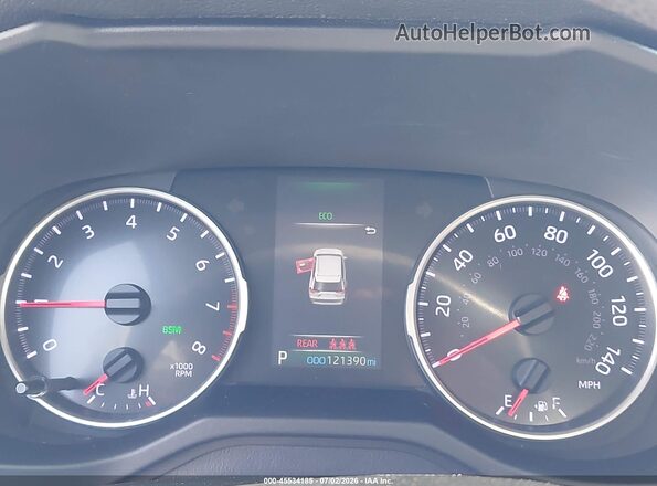 2T3W1RFV8KW012037 2019 TOYOTA RAV4 Pewter Вид задніх сидінь