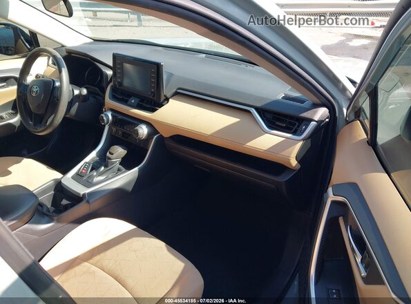 2T3W1RFV8KW012037 2019 TOYOTA RAV4 Pewter Вид салону спереду