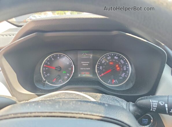 2T3W1RFV8LC055487 2020 TOYOTA RAV4 Gray Սարքավորումների վահանակի տեսք