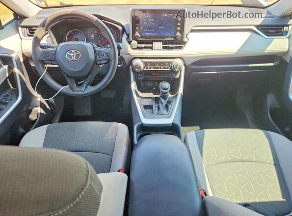2T3W1RFV8LC055487 2020 TOYOTA RAV4 Gray Առջևի վահանակի տեսք